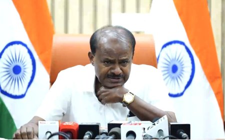 Union Minister HD Kumaraswamy Lashes Out at DCM Over Chinnaswamy Stadium Fiasco, Demands Action Against Those Responsible