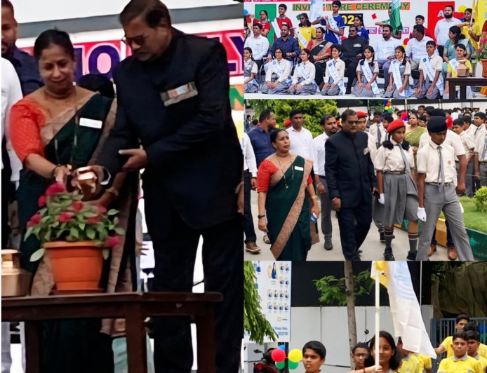 Narayana Nagarabhavi Investiture Ceremony Celebrates Young Leaders, Guided by Wisdom and Valor