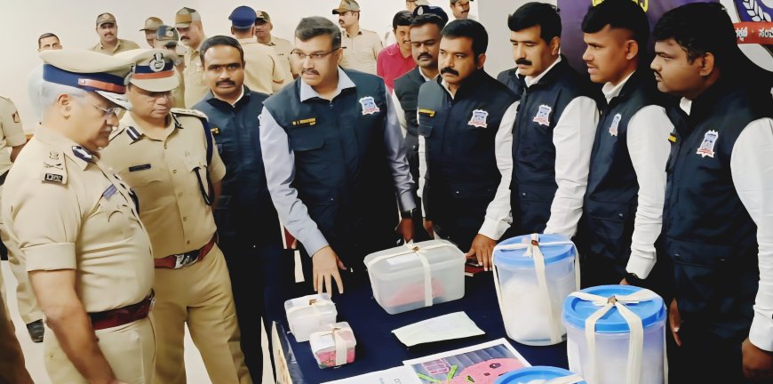 Bengaluru’s Big Drug Crackdown: ₹130 Crore Worth Narcotics Seized in 10 Months