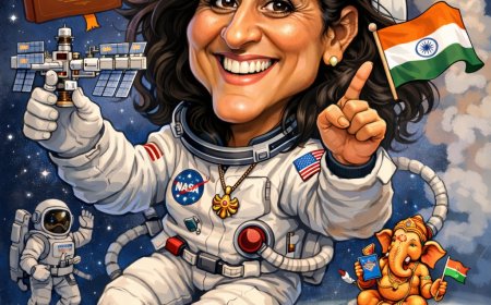 A Life That Touched the Stars: Sunita Williams Retires After a Trailblazing Space Odyssey