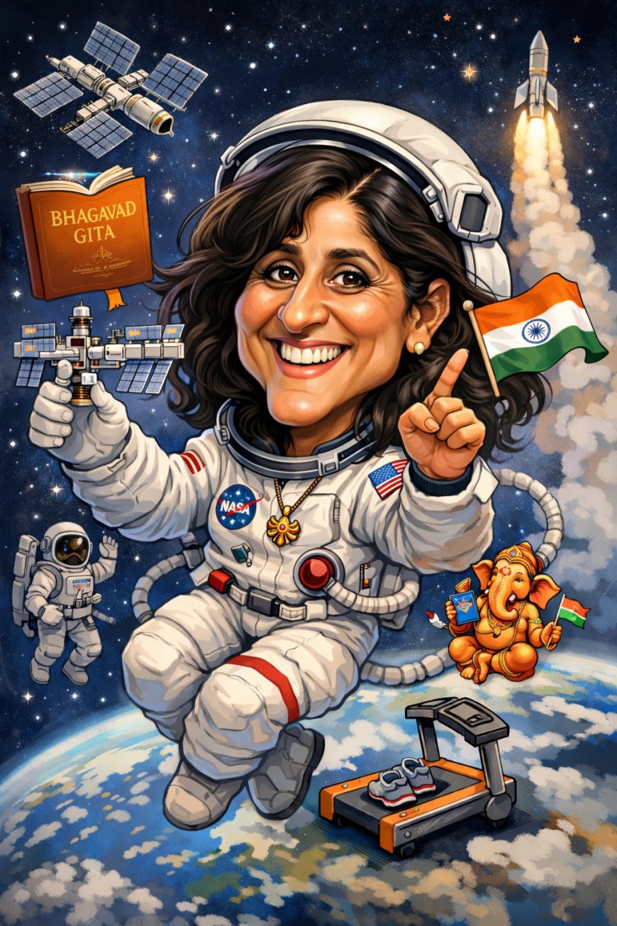 A Life That Touched the Stars: Sunita Williams Retires After a Trailblazing Space Odyssey