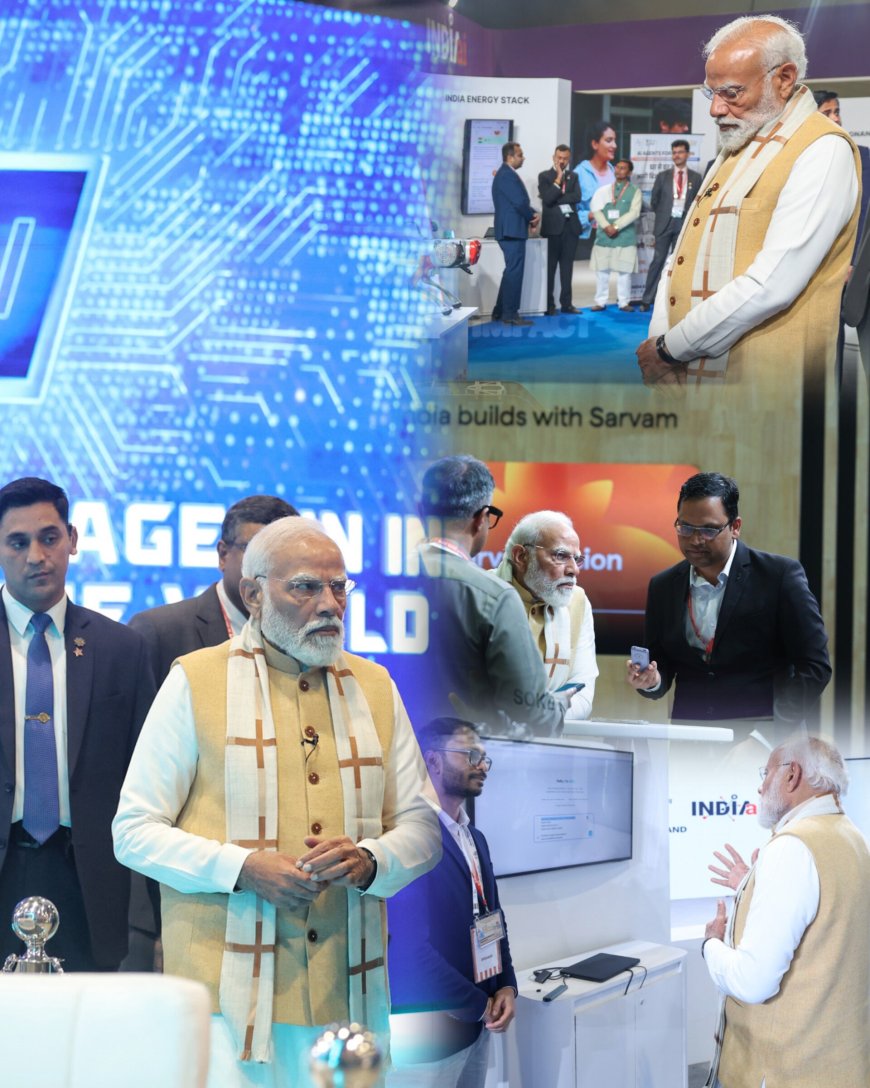 PM Modi Unveils India’s AI Vision at Global Expo in New Delhi